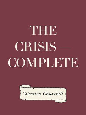 cover image of The Crisis — Complete